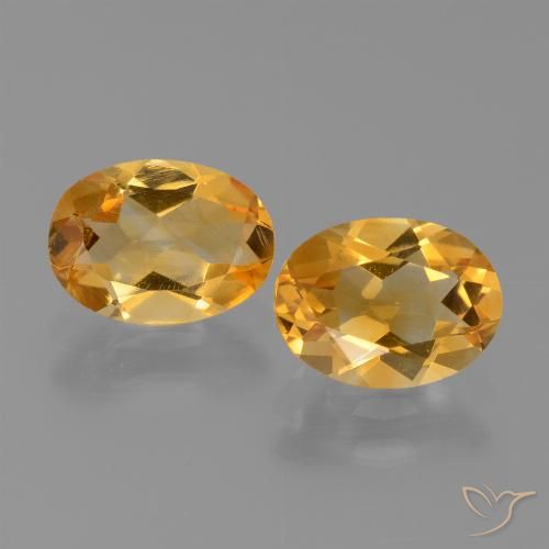 Achetez naturel 1.93ct Or orange foncé Citrine gems, Coupe ovale, En provenance Brésil chez GemSelect. En stock, livraison internationale!