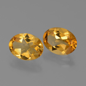 Achetez naturel 2.06ct Or orange foncé Citrine gems, Coupe ovale, En provenance Brésil chez GemSelect. En stock, livraison internationale!