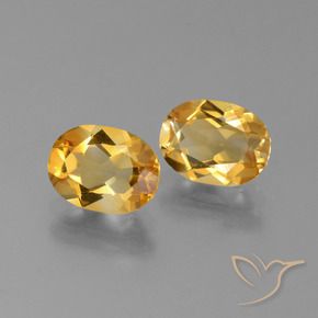 Achetez naturel 2,35ct doré citrine gems, coupe ovale, en provenance brésil chez gemselect. en stock, livraison internationale!