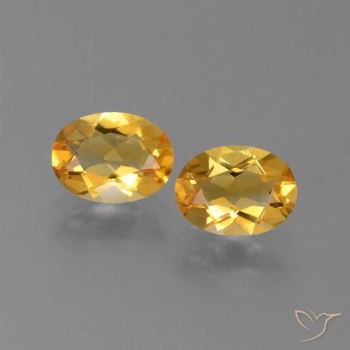 Achetez naturel 1,92ct doré citrine gems, coupe ovale, en provenance brésil chez gemselect. en stock, livraison internationale!