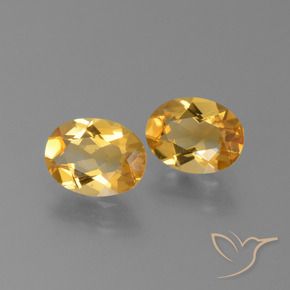 Achetez naturel 1,92ct doré citrine gems, coupe ovale, en provenance brésil chez gemselect. en stock, livraison internationale!