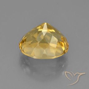Citrine Orange Doré naturelle ovale, 3.88 ct, VVS-VS