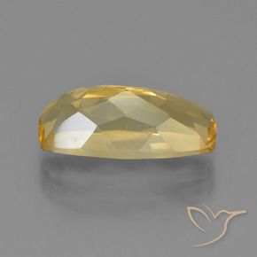 Citrine Orange Doré naturelle Coussin, 3.32 ct, VVS