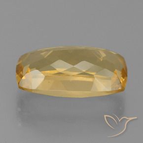 Citrine Orange doré profond naturelle Coussin, 7.14 ct, VVS