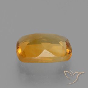 Citrine Orange moyen naturelle Coussin, 2.27 ct, VVS-VS