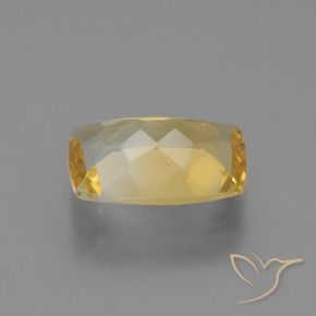 Citrine Doré moyen naturelle Coussin, 2.97 ct, VVS-VS