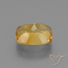 Citrine Doré foncé naturelle Coussin, 3.49 ct, VVS