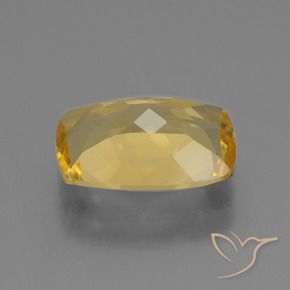 Citrine Doré naturelle Coussin, 3.63 ct, VVS-VS