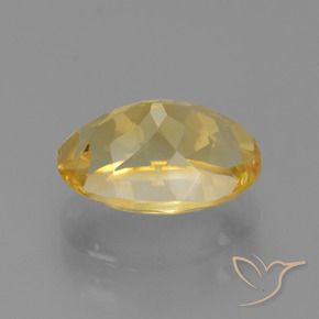 Citrine Doré naturelle ovale, 4.56 ct, VVS-VS