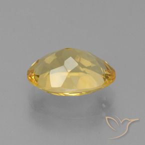 Citrine Doré moyen-léger naturelle ovale, 3.88 ct, VVS-VS
