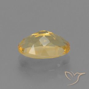 Citrine Doré moyen naturelle ovale, 3.22 ct, VVS-VS