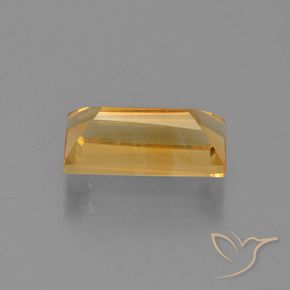 Citrine Orange moyen naturelle Baquette, 2.92 ct, VVS-VS