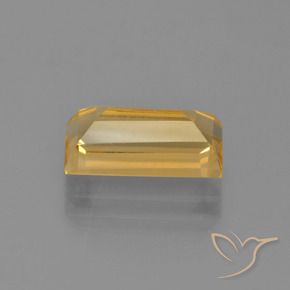 Citrine Orange Doré naturelle Baquette, 2.77 ct, VVS-VS