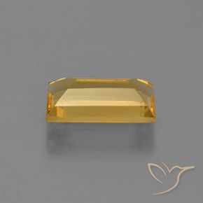 Citrine Doré moyen naturelle Baquette, 2.32 ct, VVS-VS