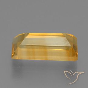 Citrine Orange-or moyen-léger naturelle Baquette, 2.50 ct, VS