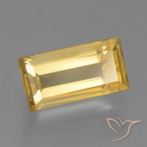 Citrine Or moyen naturelle Baquette, 2.10 ct, VS