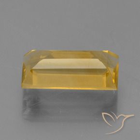 Citrine Doré vif naturelle Baquette, 1.49 ct, VVS-VS