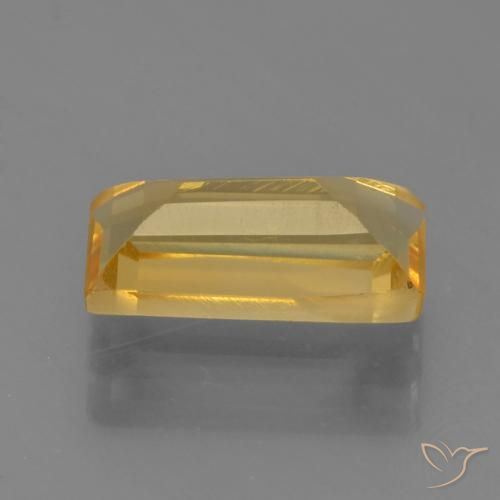 Citrine Doré vif naturelle Baquette, 1.49 ct, VVS-VS