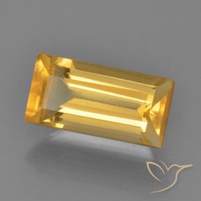 Citrine Doré moyen naturelle Baquette, 1.79 ct, VVS-VS
