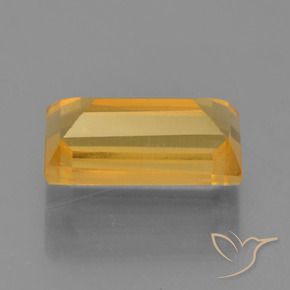 Citrine Doré foncé naturelle Baquette, 1.79 ct, VS