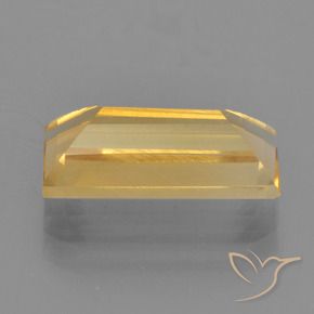 Citrine Doré vif naturelle Baquette, 2.48 ct, VS