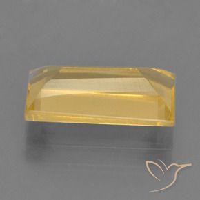 Citrine Doré vif naturelle Baquette, 2.50 ct, VS