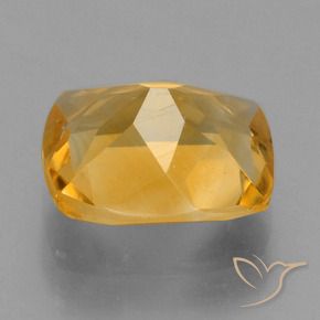 Citrine Doré moyen naturelle Coussin, 2.09 ct, VVS-VS