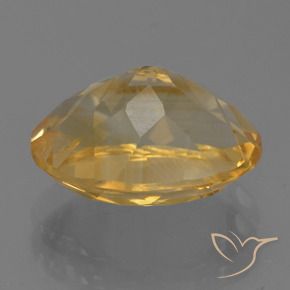 Citrine Doré moyen-léger naturelle ovale, 3.58 ct, VVS-VS
