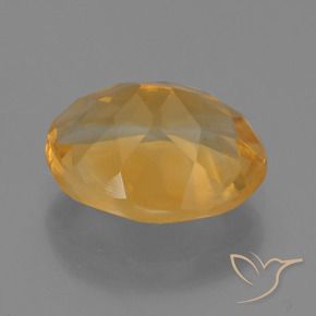 Citrine Doré-orange foncé naturelle ovale, 2.56 ct, VVS-VS