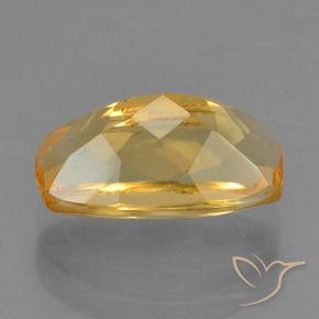 Citrine Orange Doré naturelle Coussin, 2.54 ct, VS