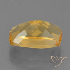 Citrine Doré moyen naturelle Coussin, 2.65 ct, VVS-VS
