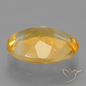 Citrine Doré naturelle ovale, 1.81 ct, VS