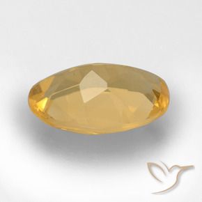 Citrine Or moyen naturelle ovale, 2.41 ct, VVS-VS