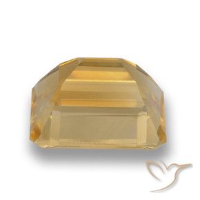 Citrine Or moyen naturelle Octogone / coupe Émeraude, 4.44 ct, VVS-VS