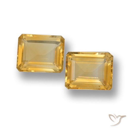 Shop natural 7.28ct Or moyen Citrine gems, Octogone / coupe Émeraude, from Brésil at GemSelect. In stock, global shipping!