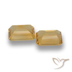 Shop natural 7.24ct Orange-or moyen-léger Citrine gems, Octogone / coupe Émeraude, from Brésil at GemSelect. In stock, global shipping!