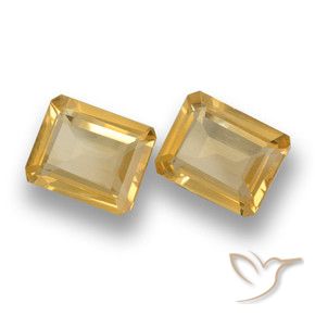 Shop natural 6.77ct Or moyen Citrine gems, Octogone / coupe Émeraude, from Brésil at GemSelect. In stock, global shipping!