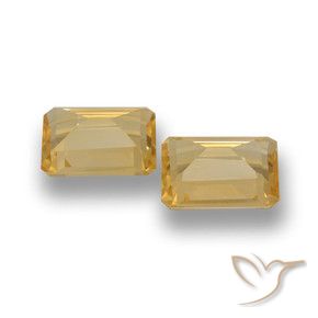 Shop natural 6.77ct Or moyen Citrine gems, Octogone / coupe Émeraude, from Brésil at GemSelect. In stock, global shipping!