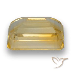 Citrine Doré moyen-léger naturelle Octogone / coupe Émeraude, 8.68 ct, VVS-VS