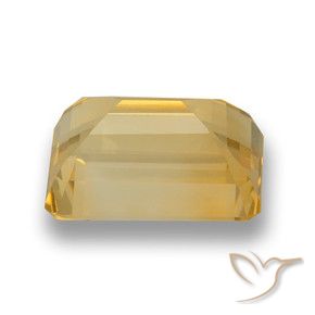 Citrine Or moyen naturelle Octogone / coupe Émeraude, 7.80 ct, VVS-VS