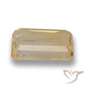 Citrine Or naturelle Octogone / coupe Émeraude, 6.89 ct, VVS-VS