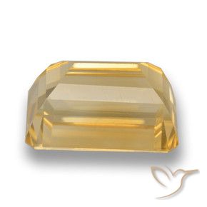 Citrine Or naturelle Octogone / coupe Émeraude, 8.66 ct, VVS