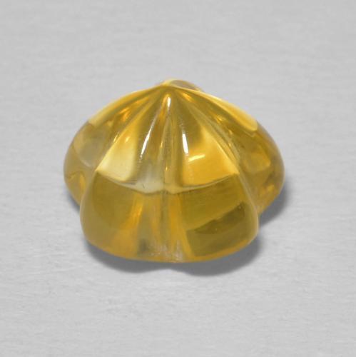 Citrine Top Gold naturelle Taille Fleur, 2.23 ct, Transparent