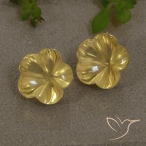 Shop natural 4.27ct Jaune doré léger Citrine gems, Taille Fleur, from Brésil at GemSelect. In stock, global shipping!