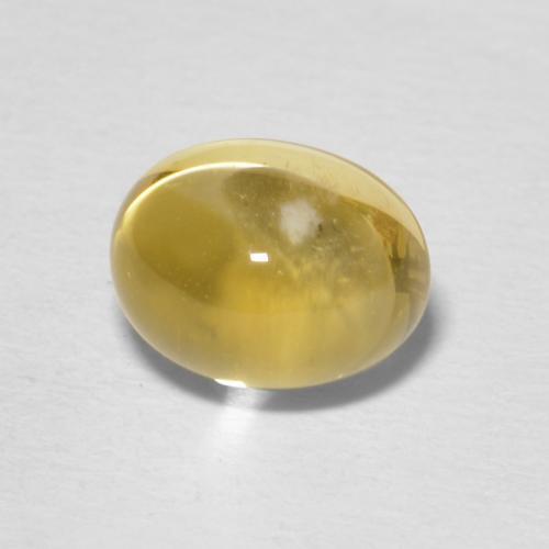 Citrine Crème naturelle ovale, 1.78 ct, Transparent