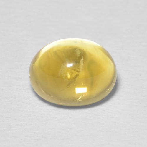 Citrine Jaune doré léger naturelle ovale, 1.86 ct, Transparent