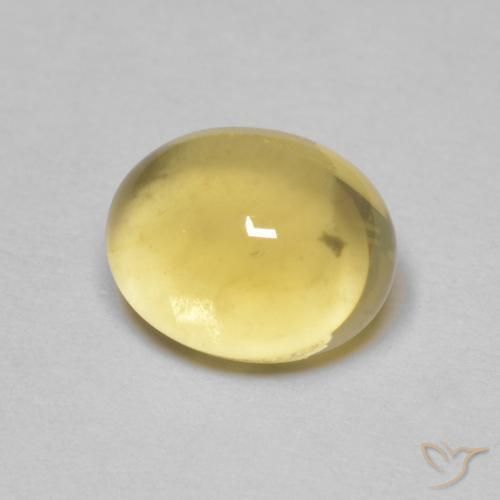 2.45ct Naturel Doré léger Citrine, ovale, Transparent