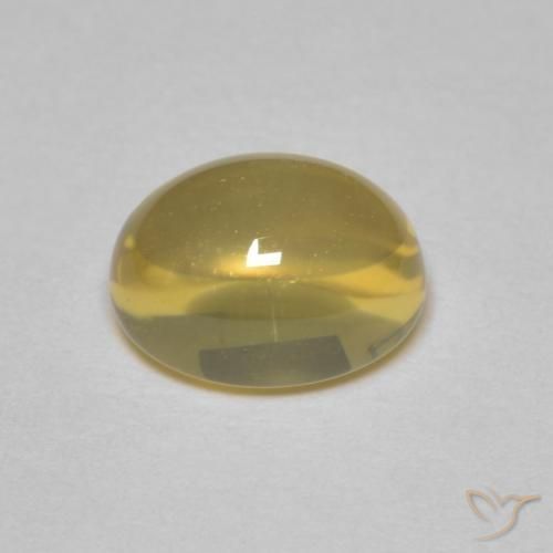 Citrine Doré léger naturelle ovale, 2.45 ct, Transparent