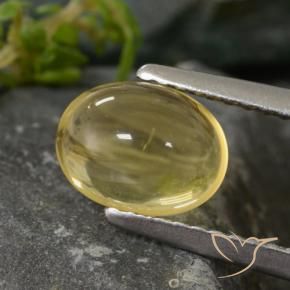 Citrine Doré léger naturelle ovale, 1.43 ct, Transparent