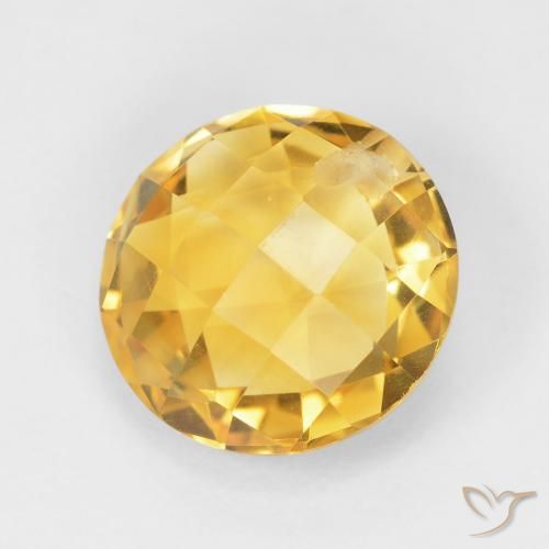 Citrine Medium Light Orange-Gold naturelle Tour, 4.40 ct, VVS